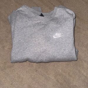 Nike Heather Gray Hoodie